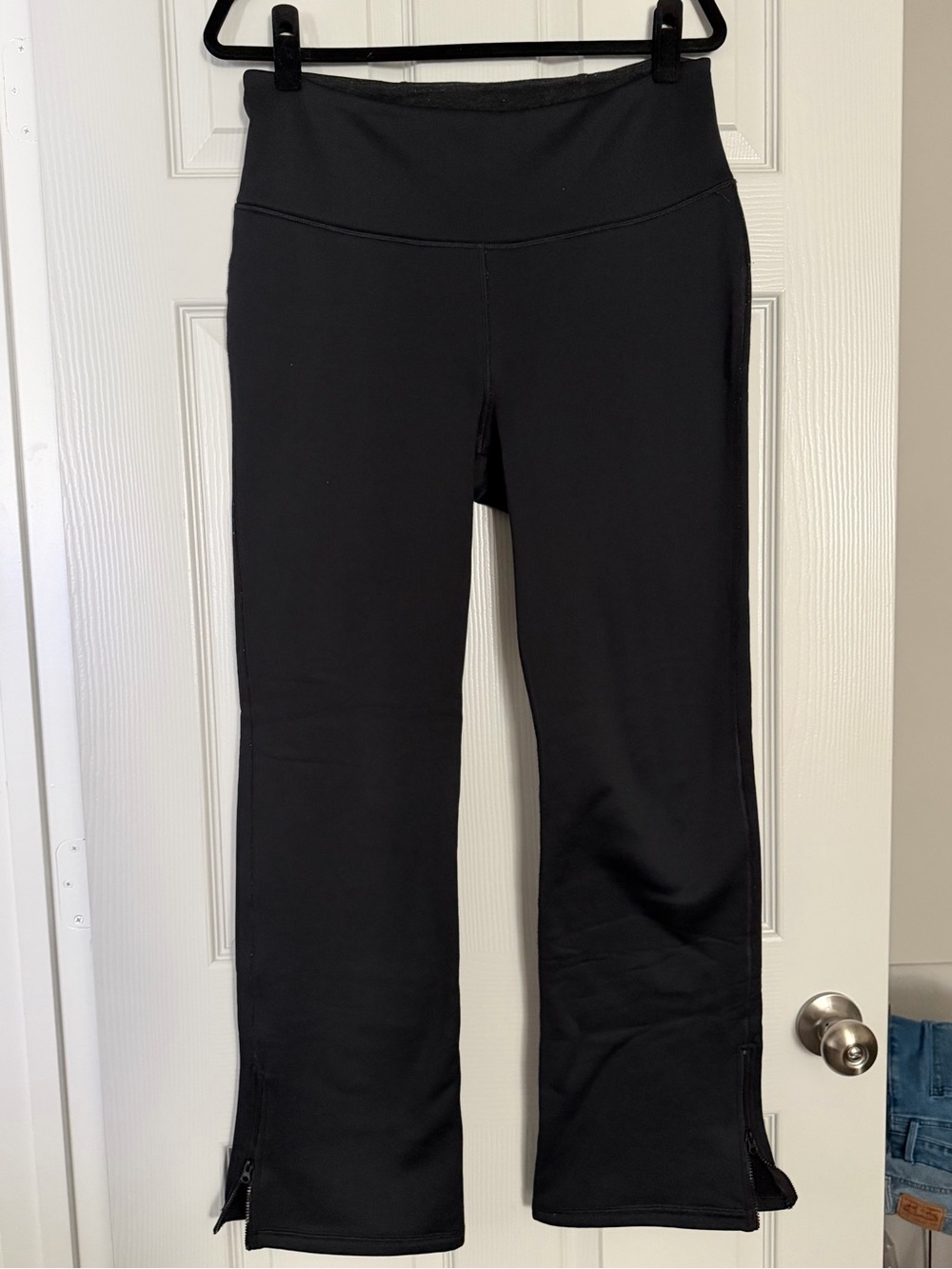 Old Navy Flares Fleece Lined Pants with Ankle Zippers
